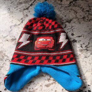 Disney Lighting McQueen Cars Winter Hat - Toddler